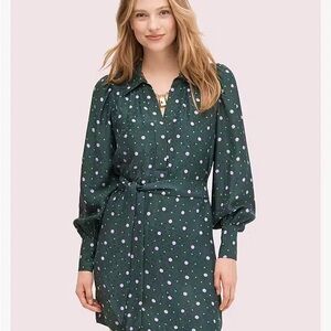 pop dots shirtdress